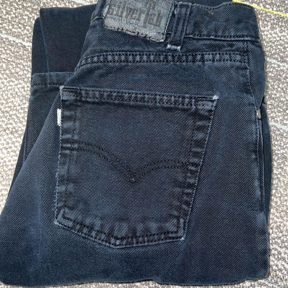 Levi’s Vintage Gold Silver Tab Straight Denim Jeans Size 33x32 - Picture 5 of 9